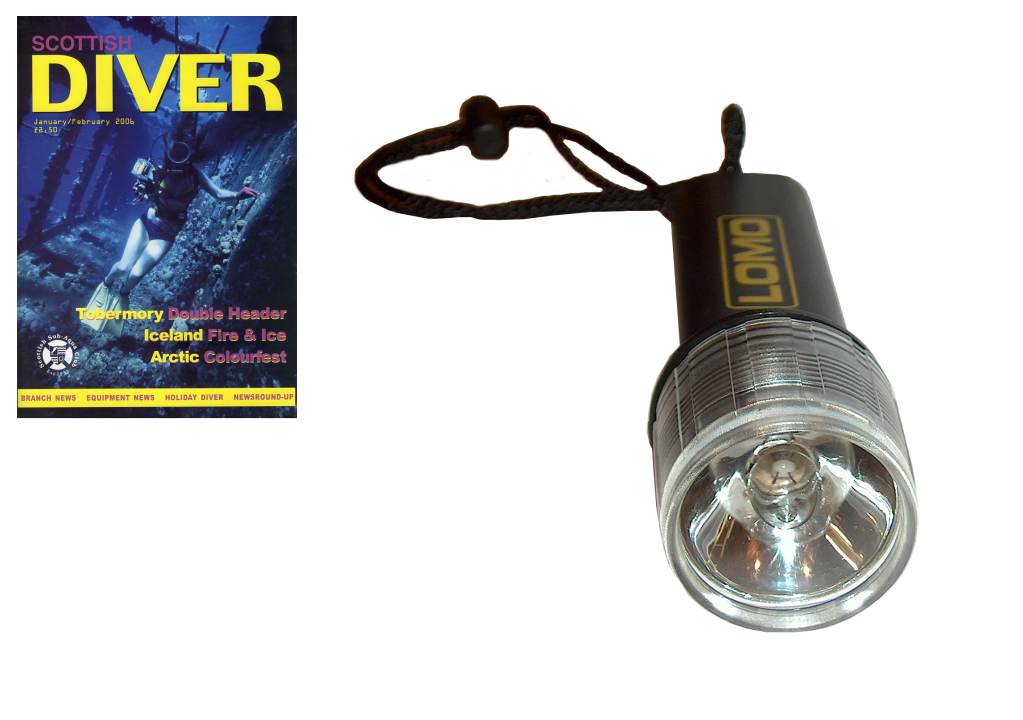 Scottish Diver DL1 Torch Review