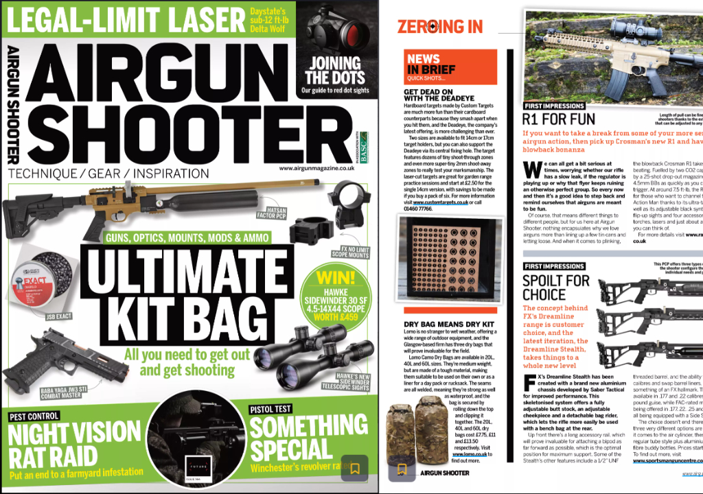 Airgun shooter drybags review