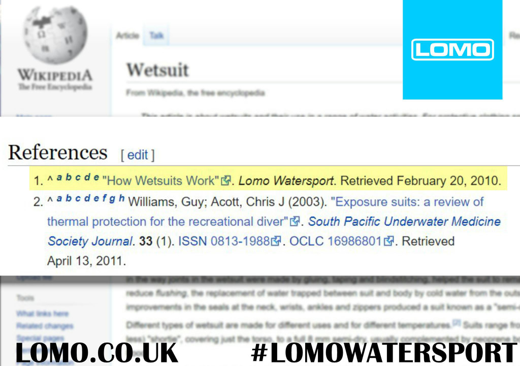 Wikipedia Wetsuit Lomo Reference