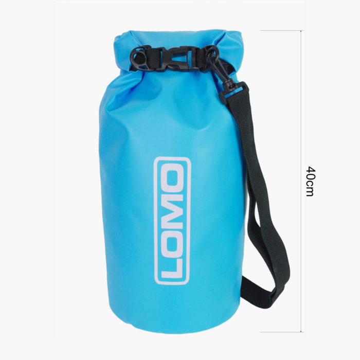 10L Dry Bag Blue - Dimensions