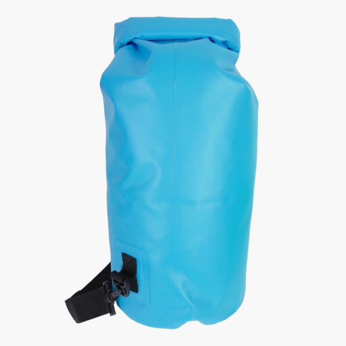 10L Dry Bag Blue - Back View