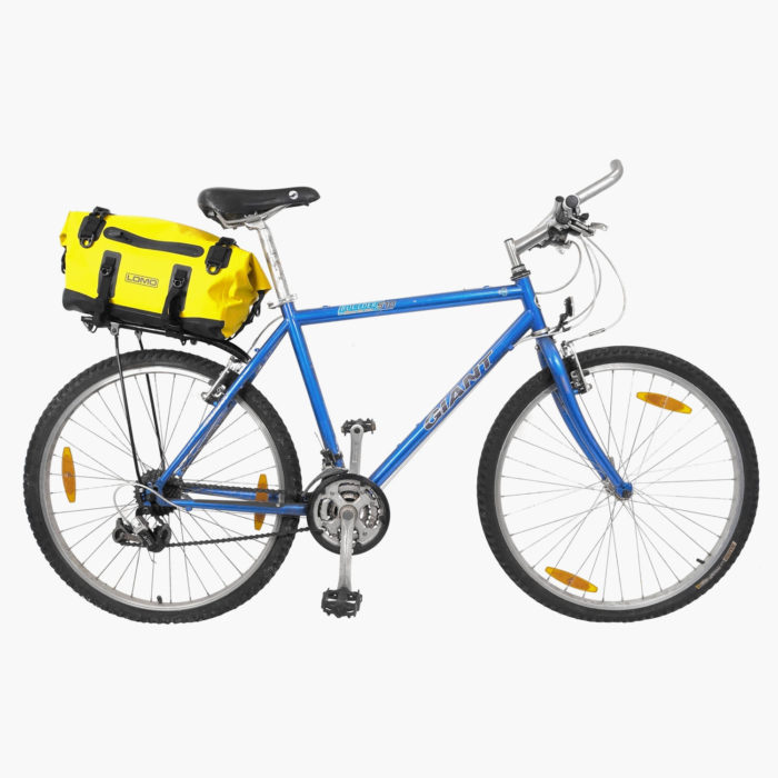 15L Pannier Tail Dry Bag - On Bike Pannier Rack