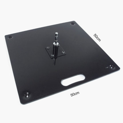 15kg Ground Flag Plate - Dimensions