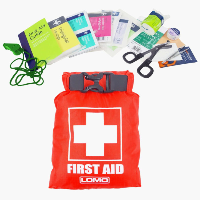 Lomo Dry Bag First Aid Kit - With Contents
