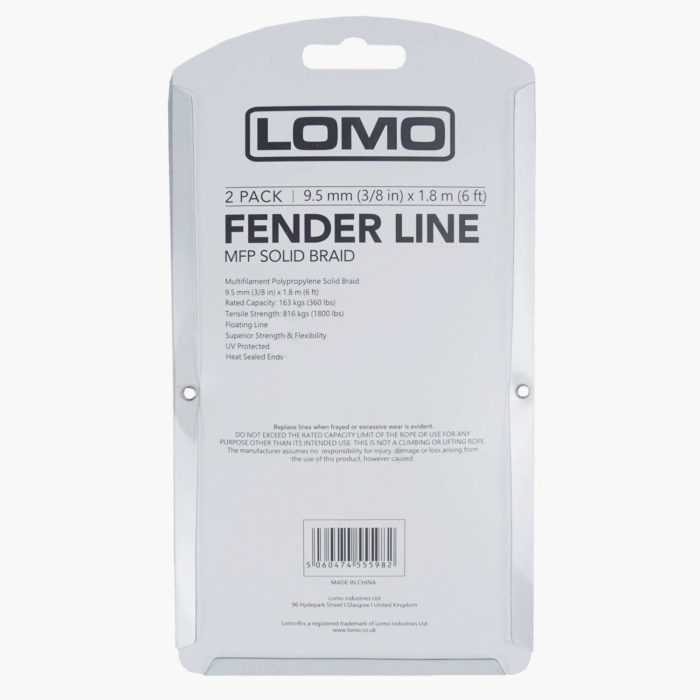 Solid Braid MFP Fender Lines - Specifications