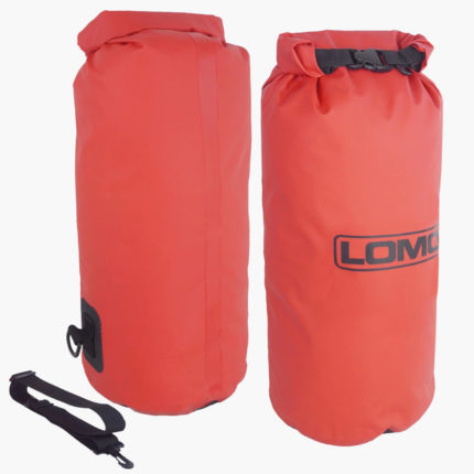 20L Drybags - Red heavy duty drybag with shoulder strap