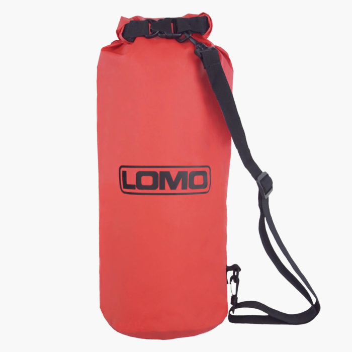 20L Heavy Duty Dry Bag Red - Front View