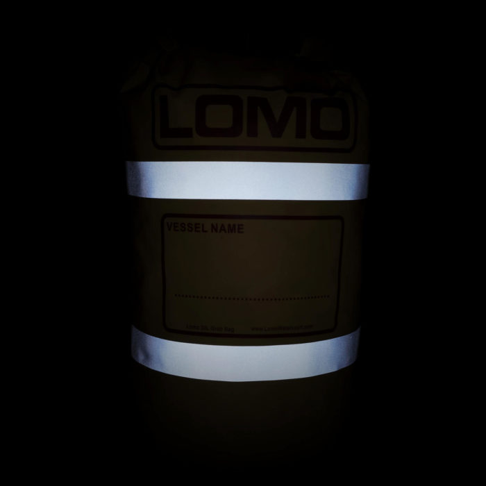 30L Overboard Dry Grab Bag - Reflective Strips