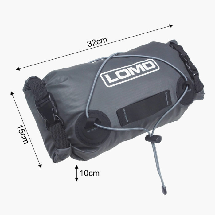 3L Bikepacking Handlebar Dry Bag - Dimensions