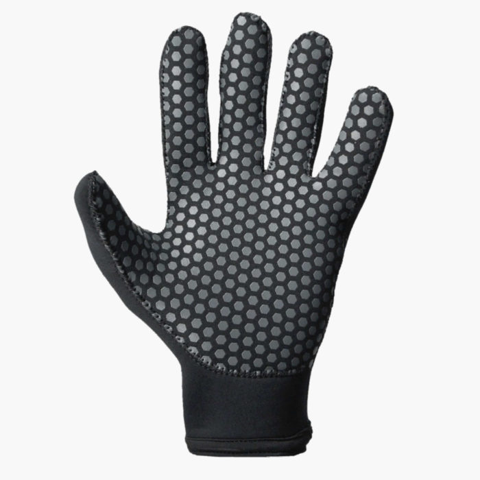 Short 3mm Neoprene Gloves - Rubber Grip Palm