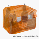4 - 5 Person Emergency Storm Shelter - 4 Person In Use Example