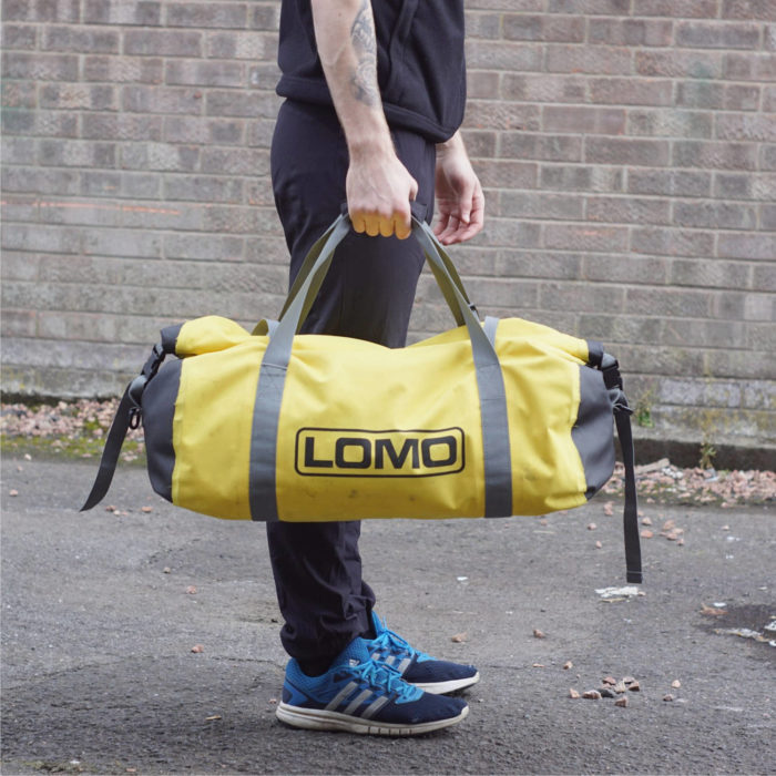 40L Dry Bag Holdall Yellow - Carry Handle Straps
