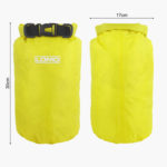 5L TPU Dry Bag Yellow - Dimensions