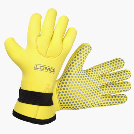 5mm Neoprene Wetsuit Gloves - Yellow