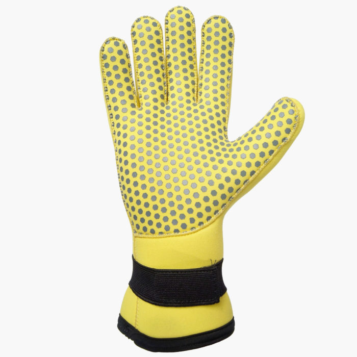 Yellow 5mm Neoprene Gloves - Rubber Grip Palm