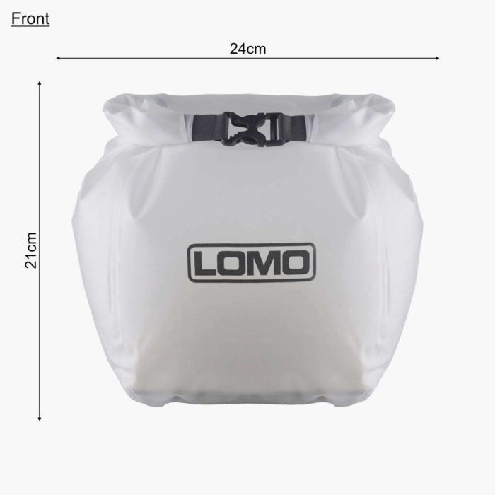 6L Maxiview Dry Bag - Side View With Contents