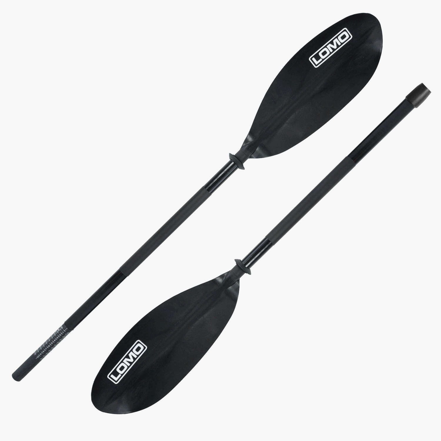 JLF 2-Piece Adjustable Kayak Paddle with Carbon Fiber Shaft, Carbon Fiber  Blade and Bag