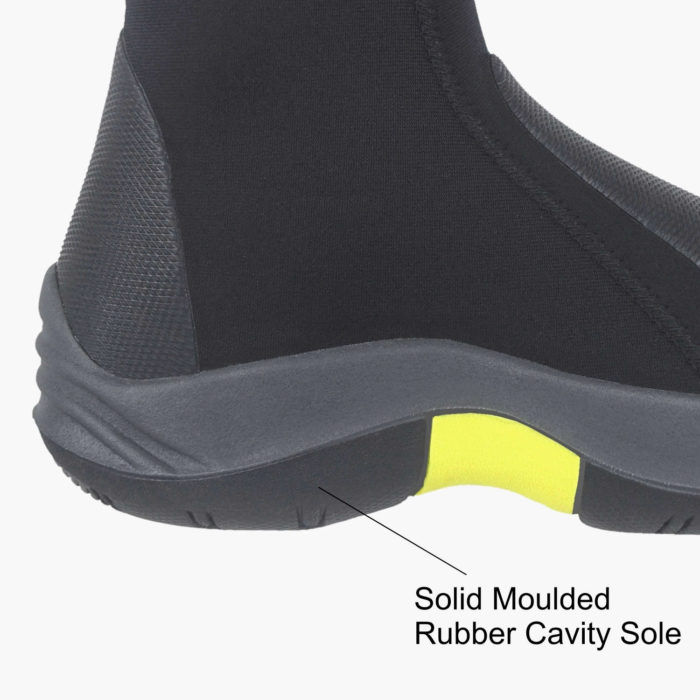 Neoprene Aqua Boots - Reinforced Durable Heel and Toe