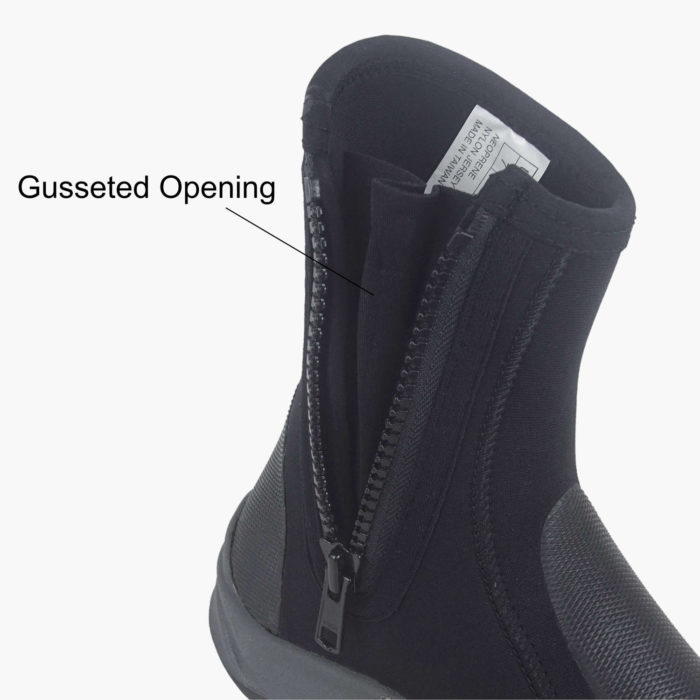 Neoprene Aqua Boots - Gusseted Opening