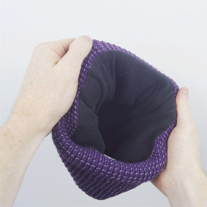 Borealis Reflective Hat - Purple Interior