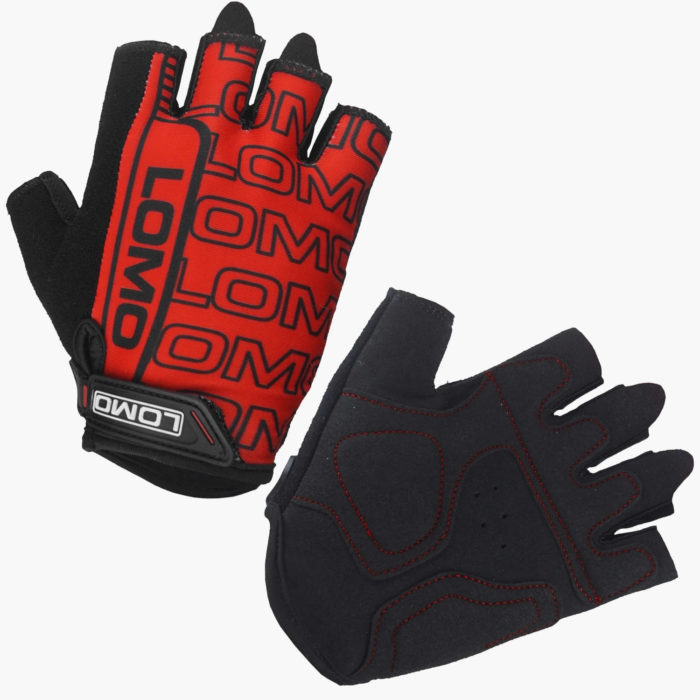 SG2 - Short Finger Cycling Gloves - Red