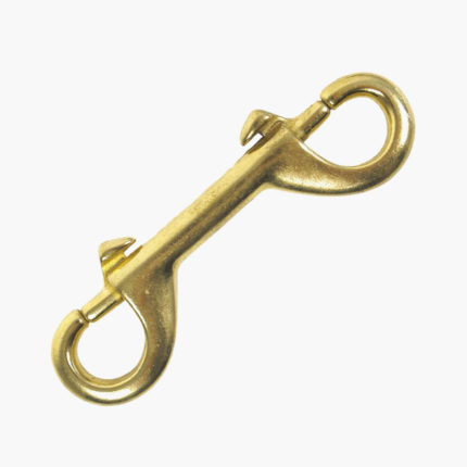 Double Ended Brass Snap Clip