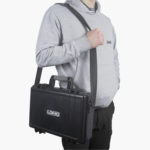 Dry Box 4 ABS Protection Carry Case - Carry Strap In Use