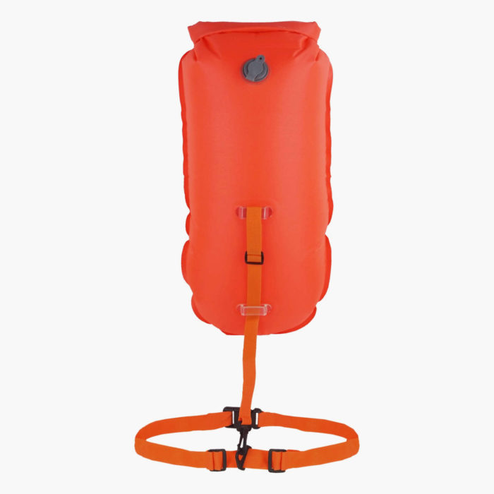 Eco float - Dry Bag Swimming Tow Float - Rear View