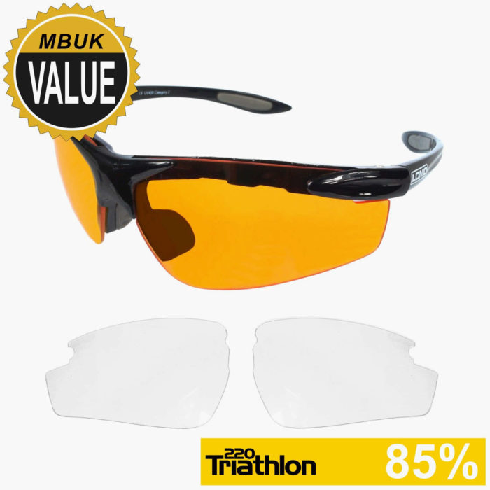 Elite Running and Cycling Sunglasses - 2 Lens