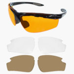 Elite Running and Cycling Sunglasses - 3 Lens