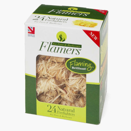 Flamers Natural Firelighters - Box of 24