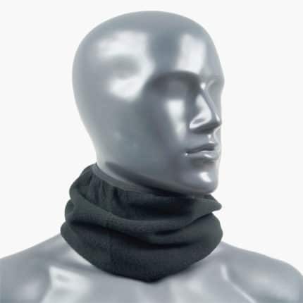 Fleece Tube Neck Scarf - Worn Around Neck