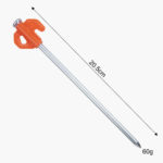 Hard Ground Tent Pegs - Peg Dimensions