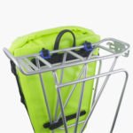 Lomo Hi Viz Bike Pannier Dry Bag - basket view