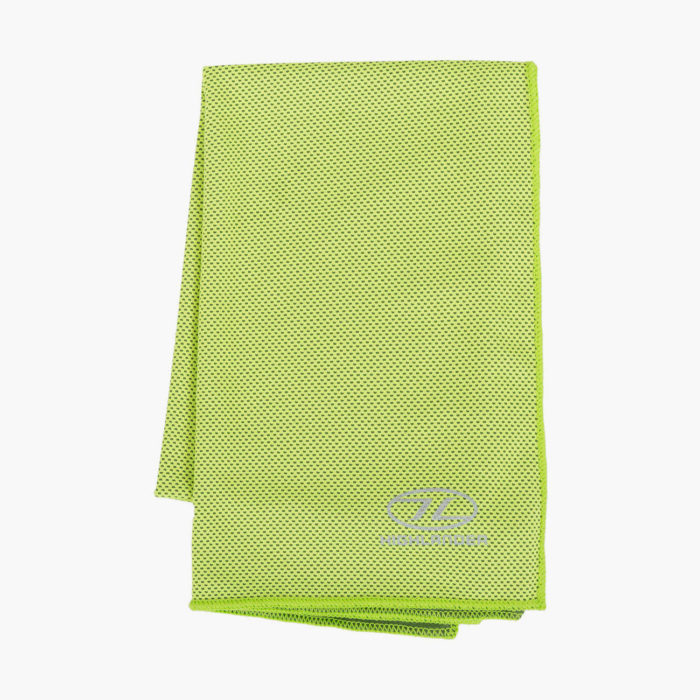 Cool Tech Microfibre Towel - Lime Green