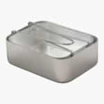 Highlander Aluminium Two-Piece Mess Tin Set - Stackable