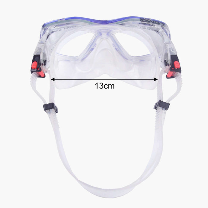 Childrens Snorkelling Mask - Overview Dimensions