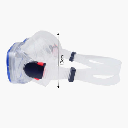 Childrens Snorkelling Mask - Mask Height Dimensions