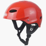 Red Kayaking Helmet - Back View