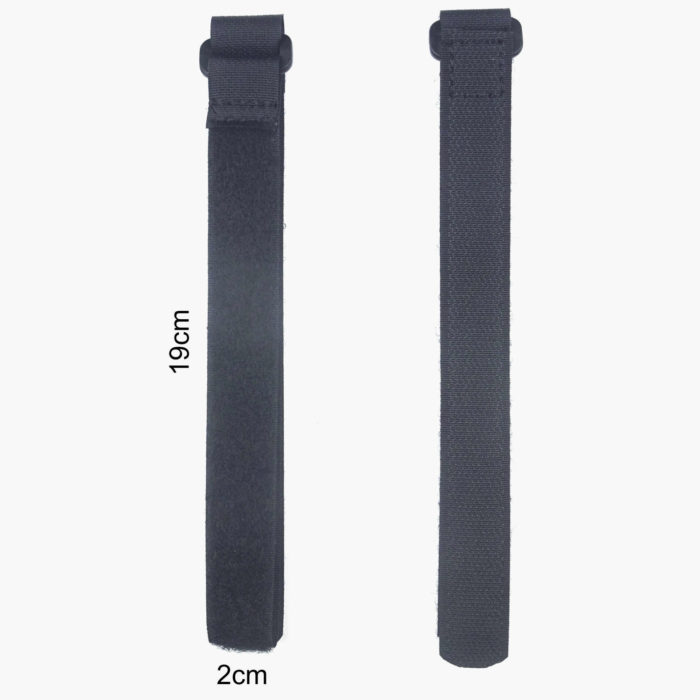 Velcro Diving Knife Straps - Strap Width Dimensions