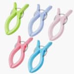 Large Beach Towel Clips - 4 Pack