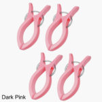Large Towel Clip Pegs - Dark Pink