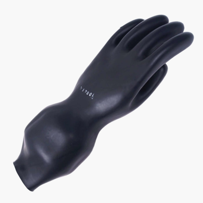 Latex Dry Gloves - Top View