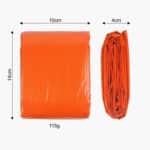 Survival Bag - Folded Dimensions