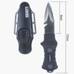 Black Marlin BC Diving Knife - Blade and Knife Dimensions