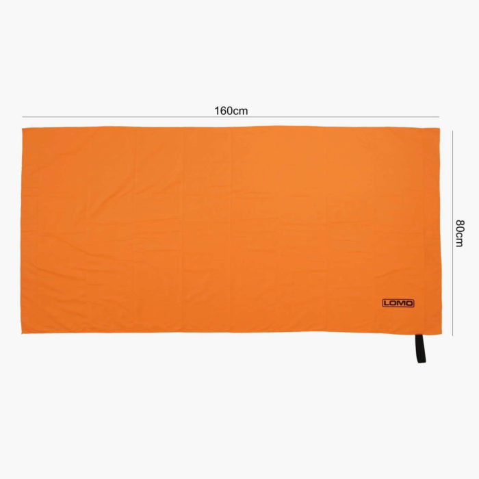 Microfibre Camping Towel - Unfolded Dimensions