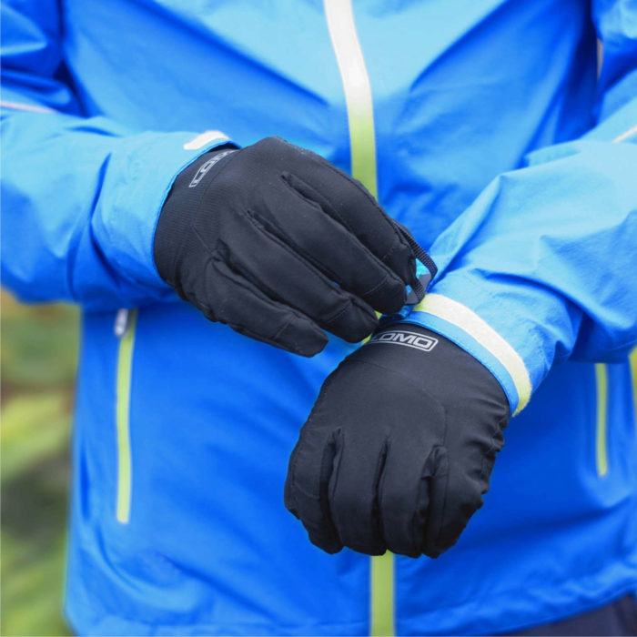 Mountain Walking Gloves - Long Wrist for Tucking Under Jacket Sleeve
