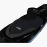 Neodeck Reinforced Neoprene Spraydeck - On Kayak Side View