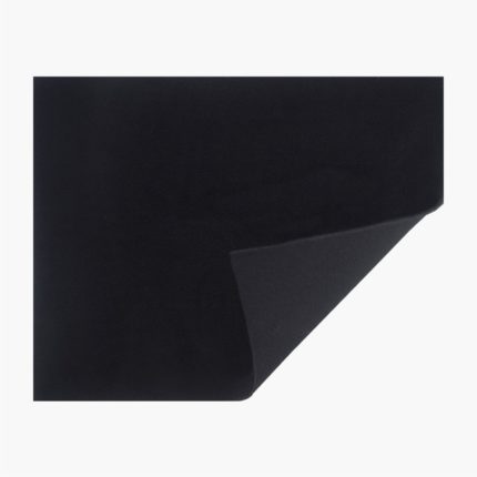 SMALL Neoprene Sheets 3mm Double Lined 230mm x 300mm - BLACK - VELCRO COMPATIBLE