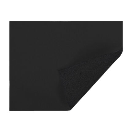 SMALL Neoprene Sheets 3mm Double Lined CR Super Stretch 230mm x 300mm - BLACK